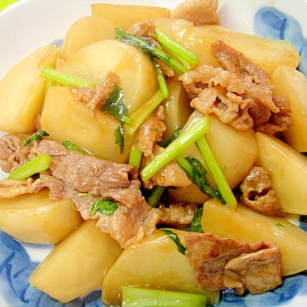 カブと豚肉の煮物 レシピ 作り方 By Mint74 楽天レシピ